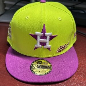 New Era Yellow and Purple Cap
